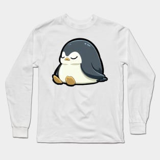 Sleeping Penguin Long Sleeve T-Shirt